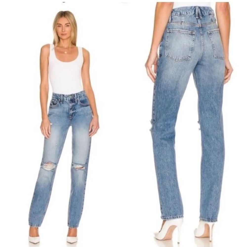 Good American 90s icon jeans, size 2/26